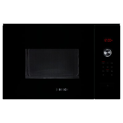 Bosch HMT84M664B Built-In Compact Microwave, Black Bosch HMT84M664B Built-In Compact Microwave, Black